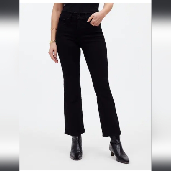 Madewell Kick Out Crop Jeans Size 28 - Picture 1 of 7